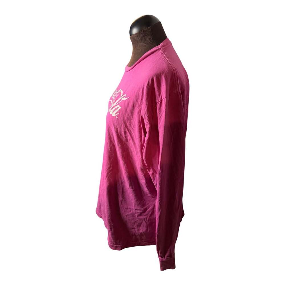 Coca-Cola Spiced Long Sleeve T-Shirt Pink Size L